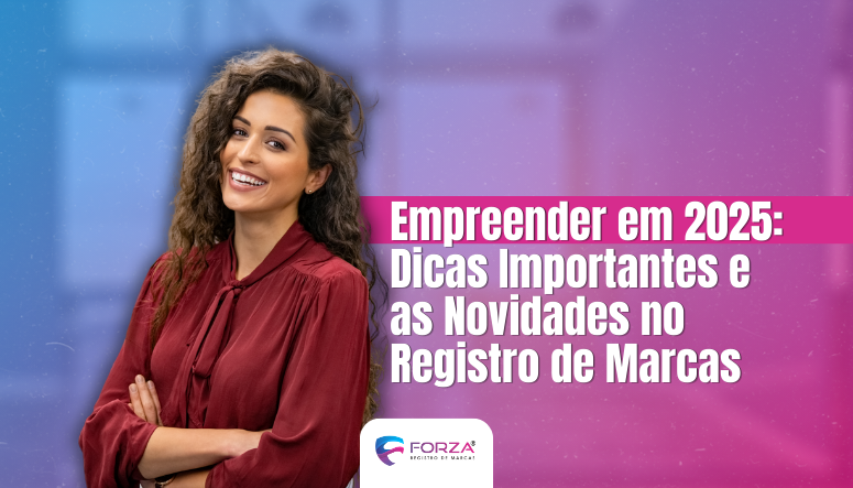 forto de uma mulher de camisa e bracos cruzados, com a frase: empreender em 2025